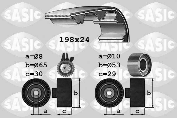 Sasic 1756023 - Hammashihnasarja inparts.fi