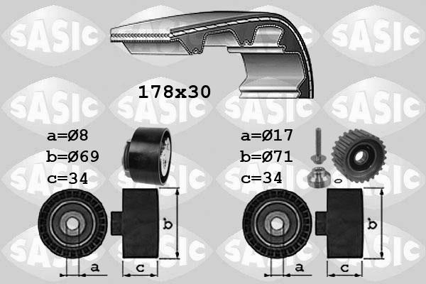 Sasic 1756022 - Hammashihnasarja inparts.fi