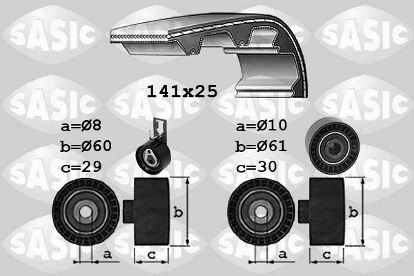 Sasic 1750043 - Hammashihnasarja inparts.fi