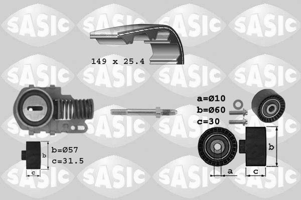 Sasic 1750004 - Hammashihnasarja inparts.fi