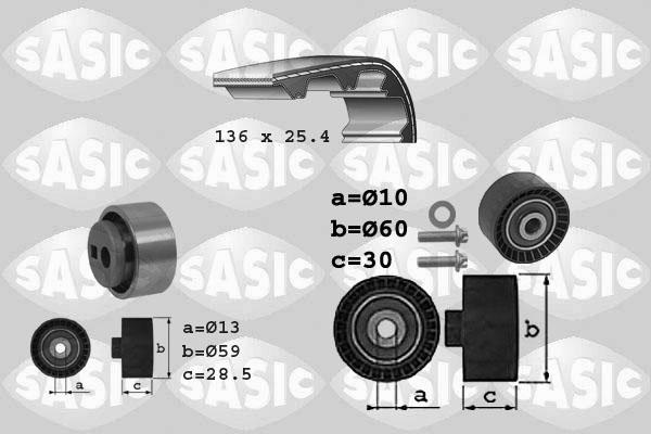 Sasic 1750005 - Hammashihnasarja inparts.fi