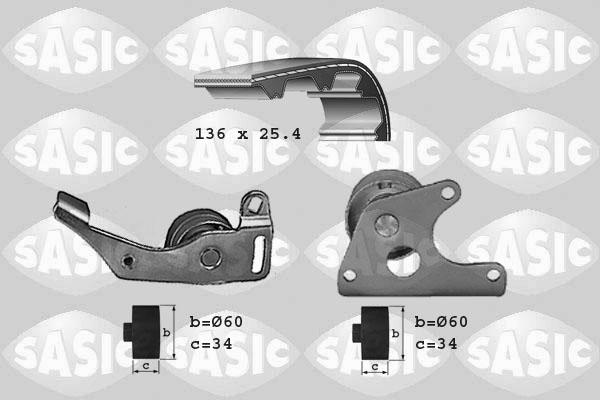 Sasic 1750001 - Hammashihnasarja inparts.fi