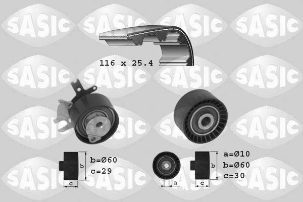 Sasic 1750014 - Hammashihnasarja inparts.fi