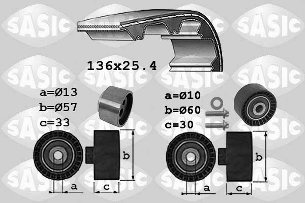 Sasic 1750035 - Hammashihnasarja inparts.fi