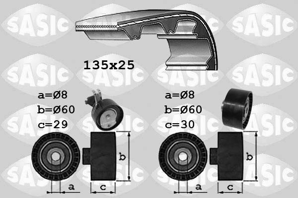 Sasic 1750033 - Hammashihnasarja inparts.fi