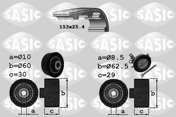 Sasic 1750029 - Hammashihnasarja inparts.fi