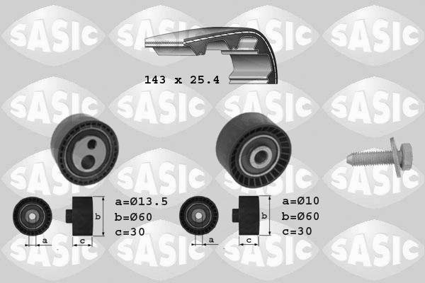 Sasic 1750025 - Hammashihnasarja inparts.fi