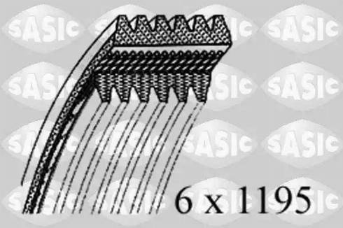 Sasic 1776101 - Moniurahihna inparts.fi