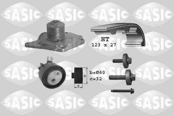 Sasic 3904003 - Vesipumppu + jakohihnasarja inparts.fi