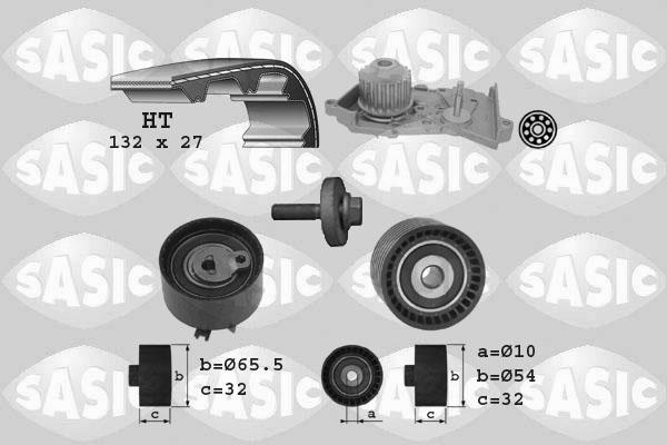 Sasic 3904036 - Vesipumppu + jakohihnasarja inparts.fi