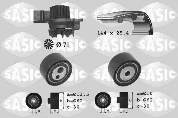 Sasic 3900027 - Vesipumppu + jakohihnasarja inparts.fi