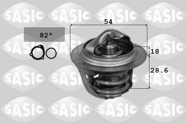 Sasic 3306091 - Termostaatti, jäähdytysneste inparts.fi