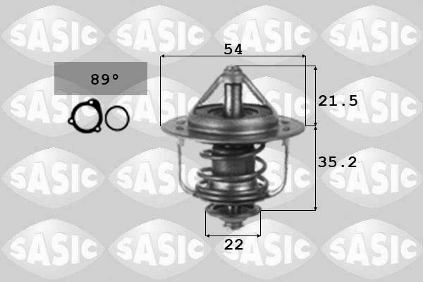 Sasic 3306045 - Termostaatti, jäähdytysneste inparts.fi