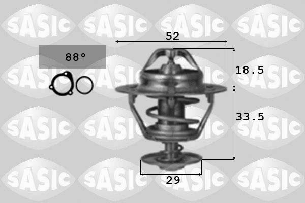 Sasic 3306064 - Termostaatti, jäähdytysneste inparts.fi