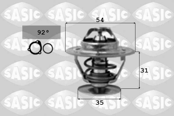 Sasic 3306067 - Termostaatti, jäähdytysneste inparts.fi