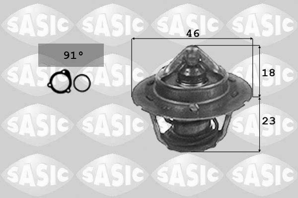 Sasic 3306007 - Termostaatti, jäähdytysneste inparts.fi