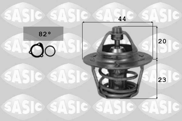 Sasic 3306013 - Termostaatti, jäähdytysneste inparts.fi