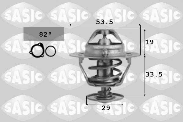 Sasic 3306030 - Termostaatti, jäähdytysneste inparts.fi