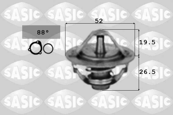 Sasic 3306032 - Termostaatti, jäähdytysneste inparts.fi