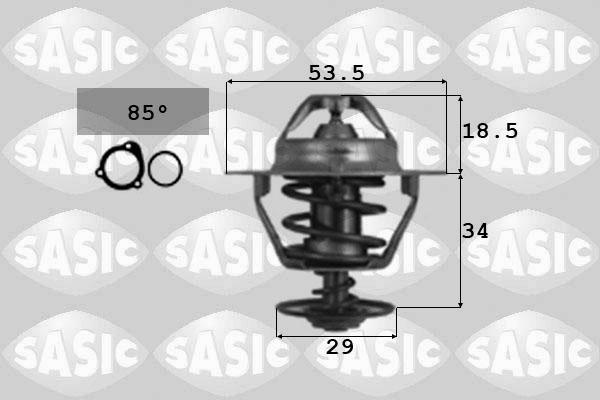 Sasic 3306029 - Termostaatti, jäähdytysneste inparts.fi