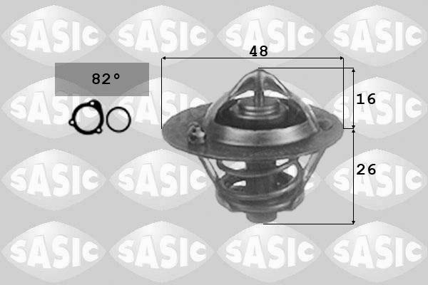 Sasic 3306025 - Termostaatti, jäähdytysneste inparts.fi