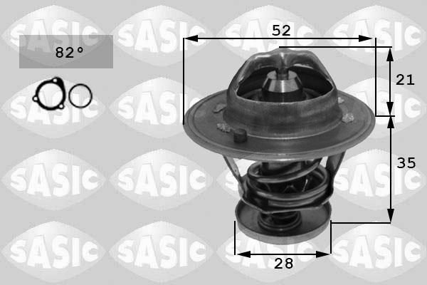 Sasic 3306139 - Termostaatti, jäähdytysneste inparts.fi