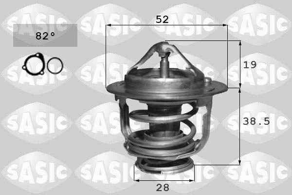 Sasic 3306133 - Termostaatti, jäähdytysneste inparts.fi