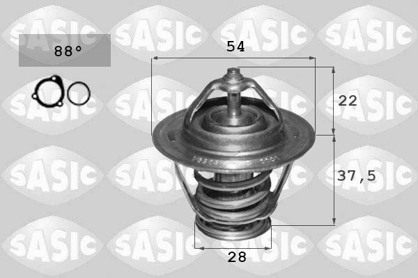 Sasic 3306124 - Termostaatti, jäähdytysneste inparts.fi