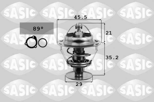 Sasic 3381211 - Termostaatti, jäähdytysneste inparts.fi