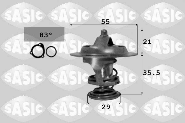 Sasic 3381231 - Termostaatti, jäähdytysneste inparts.fi