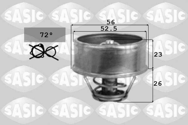 Sasic 3371401 - Termostaatti, jäähdytysneste inparts.fi