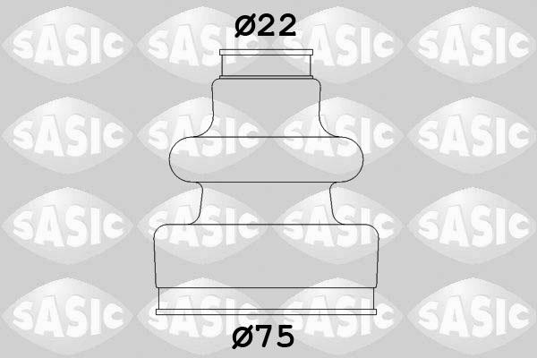 Sasic 2933593 - Paljekumi, vetoakseli inparts.fi