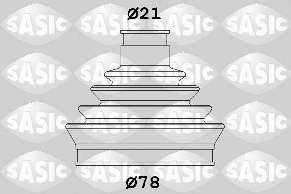 Sasic 2933513 - Paljekumi, vetoakseli inparts.fi