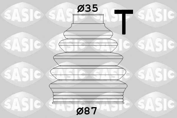 Sasic 2933033 - Paljekumi, vetoakseli inparts.fi