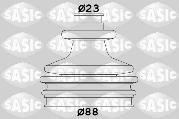 Sasic 2933803 - Paljekumi, vetoakseli inparts.fi