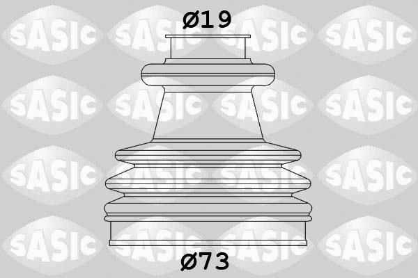 Sasic 2933813 - Paljekumi, vetoakseli inparts.fi