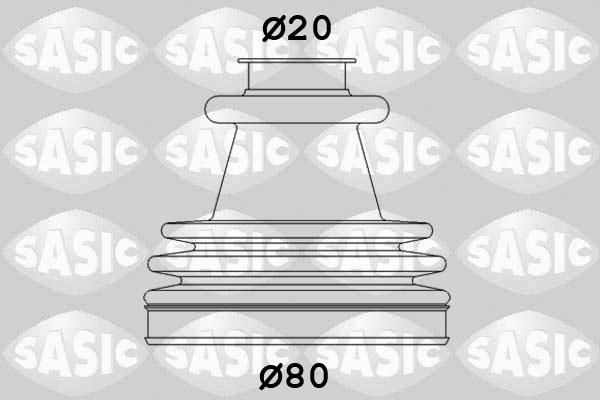 Sasic 2933773 - Paljekumi, vetoakseli inparts.fi