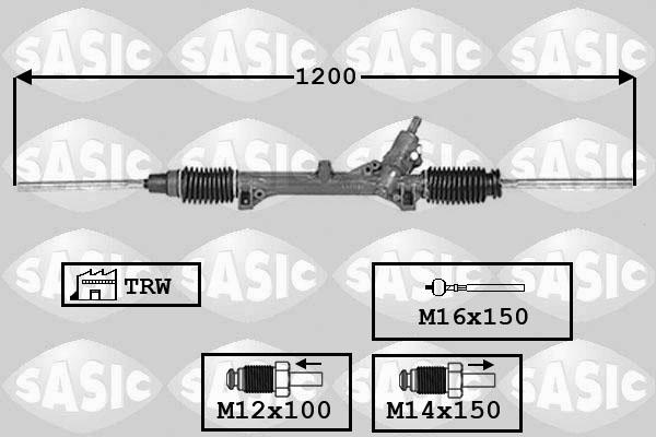 Sasic 7006099 - Ohjausvaihde inparts.fi