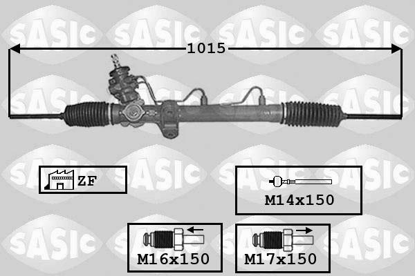 Sasic 7006045 - Ohjausvaihde inparts.fi