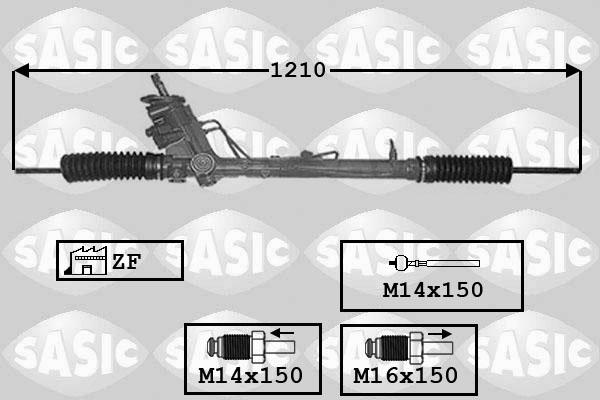 Sasic 7006003 - Ohjausvaihde inparts.fi