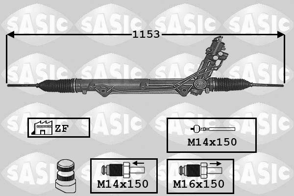 Sasic 7006017 - Ohjausvaihde inparts.fi