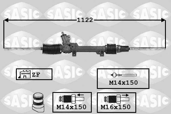 Sasic 7006082 - Ohjausvaihde inparts.fi