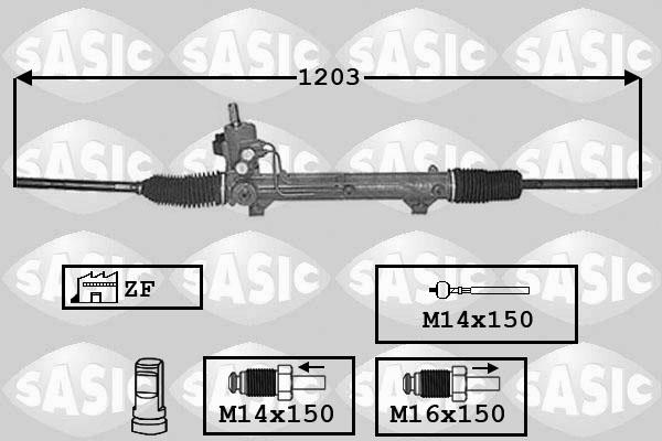 Sasic 7006020 - Ohjausvaihde inparts.fi