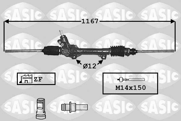 Sasic 7006023 - Ohjausvaihde inparts.fi