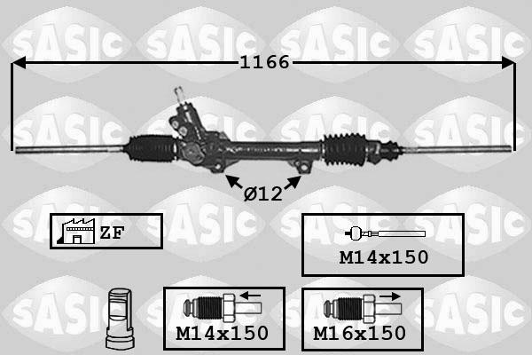 Sasic 7006022 - Ohjausvaihde inparts.fi