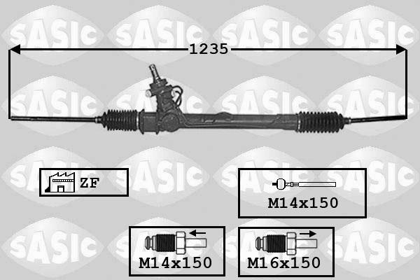 Sasic 7006079 - Ohjausvaihde inparts.fi