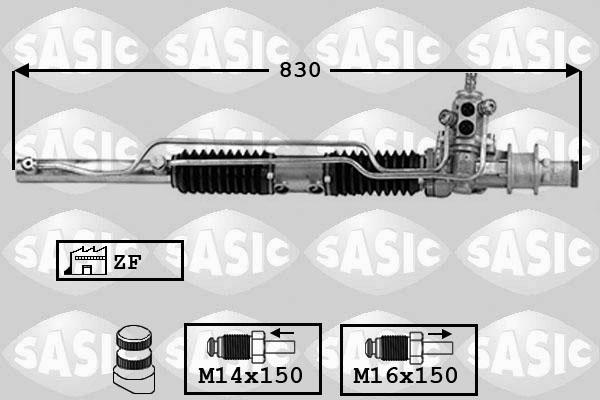 Sasic 7006072 - Ohjausvaihde inparts.fi