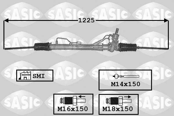 Sasic 7006131 - Ohjausvaihde inparts.fi