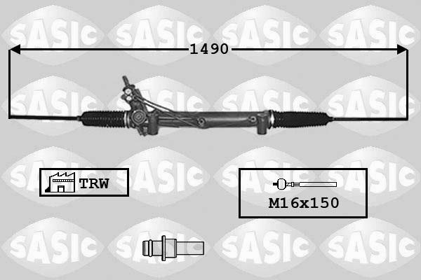 Sasic 7006177 - Ohjausvaihde inparts.fi