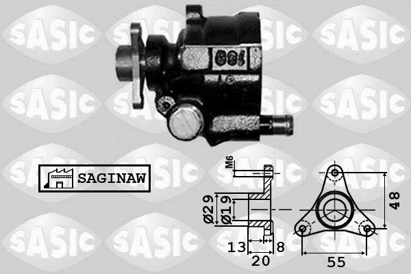 Sasic 7074001 - Hydrauliikkapumppu, ohjaus inparts.fi